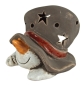 Preview: 2er Set Windlicht Schneemann