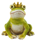 Preview: Entzückendes 2er Set Froschkönig - Höhe ca. 9,5 cm