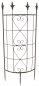 Preview: Halbrundes Rankgitter Helios ca. 80 cm - Gartendekoration