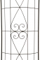 Preview: Halbrundes Rankgitter Helios ca. 80 cm - Gartendekoration