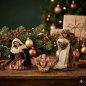 Preview: Krippenfiguren Heilige Familie K113-01