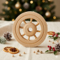 Preview: Holzrad - Krippenzubehör, ca. 3,5 cm