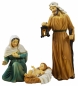 Preview: Wunderschöne Krippenfiguren Heilige Familie 4-tlg., ca. 24 cm, K 202-01