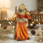 Preview: Handbemalte Krippenfigur Kameltreiber, ca. 10,5 cm, K 001-14