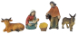 Preview: Wunderschönes Krippenfiguren-Set K 36-10 / Höhe ca. 10 cm - 16 tlg.