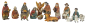 Preview: Wunderschönes Krippenfiguren-Set K 36-10 / Höhe ca. 10 cm - 16 tlg.