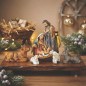 Preview: Erlesenes Krippenfiguren-Set 75012– Die Heilige Familie mit Ochse, Esel und Schafen