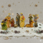Preview: Wunderschöne Krippenfiguren 12-tlg., ca. 9,5 cm, K 650-9