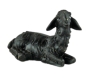 Mobile Preview: Handbemalte Krippenfiguren schwarze Schafe 2-tlg., ca. 4 cm
