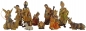 Mobile Preview: Wunderschöne Krippenfiguren 12-tlg., ca. 11 cm, K 502