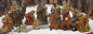 Preview: Wunderschöne Krippenfiguren 12-tlg., ca. 15 cm, K 077