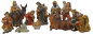 Preview: Wunderschöne Krippenfiguren 12-tlg., ca. 15 cm, K 077