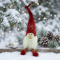 Preview: Winterlicher Wichtel Luzifer groß ca. 65 cm - Weihnachtsdekoration