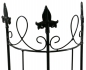 Preview: Halbrundes Rankgitter Malaga klein ca. 122 cm - Gartendekoration