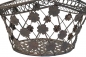 Preview: Henkelkorb Tecla mittel ca. 36 cm - Gartendekoration