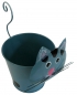 Preview: Blumentopf Katze - Gartendekoration
