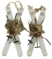Preview: 2er Set winterliche Ski - Höhe ca. 18 cm