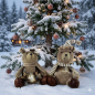 Preview: Winterliche Teddybären - 2er Set