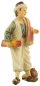 Mobile Preview: Handbemalte Krippenfigur Junge mit Teppich, ca. 8,5 cm, K 904-9
