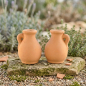 Preview: 2er Set Tontopf - Krippenzubehör ca. 6 cm