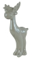 Preview: 2er Set Elegante Elche ca. 22 cm - Weihnachtsdekoration