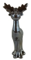 Preview: 2er Set Elegante Elche ca. 22 cm - Weihnachtsdekoration