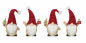 Preview: Weihnachtliches Wichtel-Set – 4 liebevolle Deko-Wichtel für ein festliches Zuhause