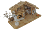 Preview: Wundervolle Weihnachtskrippe Altdorf inkl. 12-tlg. Krippenfiguren Set K 650-9, Maße: ca. 50 x 20 x 24 cm
