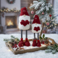 Preview: Winterlicher Wichtel Lorenzo - 2er Set
