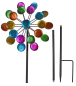 Preview: Buntes Windrad – Farbenspiel aus Metall für Garten und Terrasse