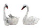Preview: Krippenfiguren Schwanenfamilie 2tlg. - T935