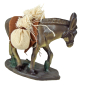 Preview: Krippenfigur Esel mit Hirte K936-1 – Detaillierte Zusatzfiguren für eine lebendige Weihnachtskrippe