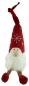 Mobile Preview: Winterlicher Wichtel Luzifer groß ca. 65 cm - Weihnachtsdekoration