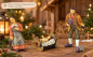 Preview: Heilige Familie  K 094-2 – liebevoll gestaltete Krippenfiguren mit Jesuskind