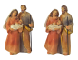 Preview: 2er Set - Heilige Familie K 242-2 – liebevoll gestaltete Krippenfiguren