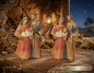 Preview: 2er Set - Heilige Familie K 242-2 – liebevoll gestaltete Krippenfiguren