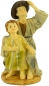 Mobile Preview: Handbemalte Krippenfigur Mann mit einem Kind, ca. 10 cm, K 507-15