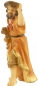 Mobile Preview: Handbemalte Krippenfigur Hirte mit einem Hund, ca. 10 cm, K 909-11