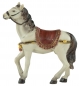 Preview: Handbemalte Krippenfigur Pferd, ca. 11 cm, T 134