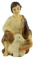 Mobile Preview: Handbemalte Krippenfigur Schäfer mit einem Schaf, ca. 8 cm, K 131-5