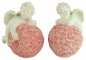 Preview: 2er Set Lieblicher Engel Rosenkugel ca. 10 cm - Dekoration