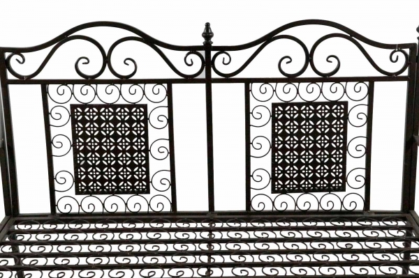 Sitzgarnitur Santos aus Metall klappbar 4-tlg. - Gartenmöbel Sitzgarnitur