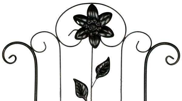 Gerades Rankgitter Barcelona klein ca. 120 cm - Gartendekoration