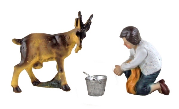 Preview: Ziegenmelker – ein Stück gelebte Herzenswärme für die Weihnachtskrippe