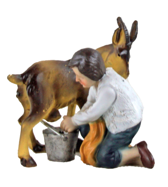 Preview: Ziegenmelker – ein Stück gelebte Herzenswärme für die Weihnachtskrippe