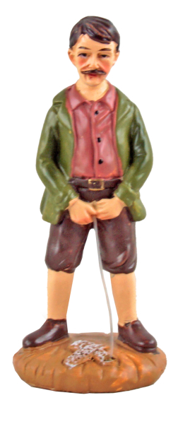 Der Erleichterte K 476– Lustige Krippenfigur für alle mit Humor