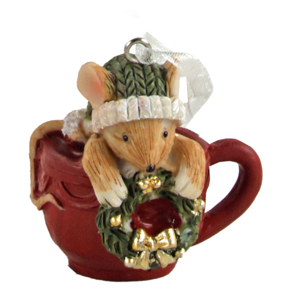 Weihnachtshänger „Mäuse in Tassen“ – kleine Freunde für große Herzensmomente