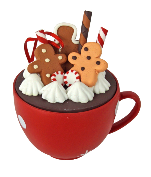 Weihnachtliche Tassen-Anhänger – Festliche Dekoration mit süßen Details