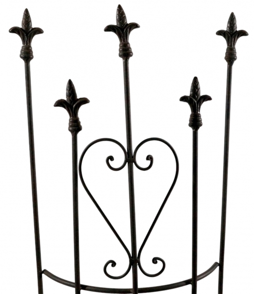 Preview: Halbrundes Rankgitter Jesolo ca. 145 cm - Gartendekoration