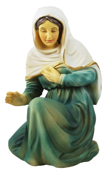 Wunderschöne Krippenfiguren Heilige Familie 4-tlg., ca. 24 cm, K 202-01